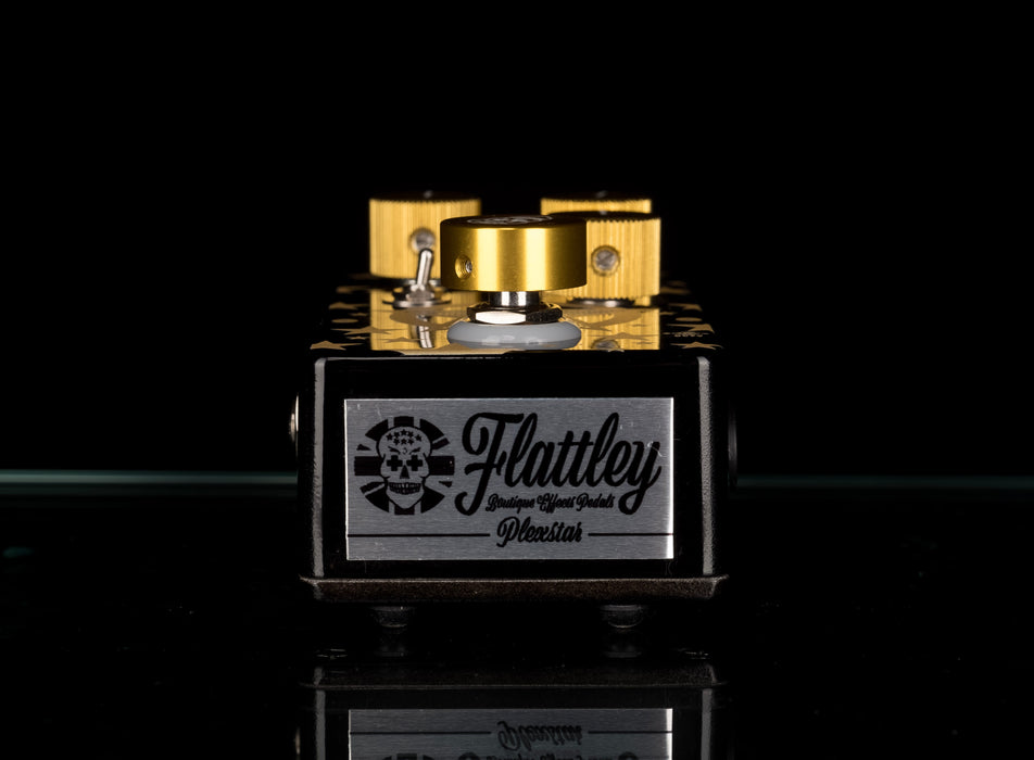 Flattley Guitar Effect Pedals Silver Line Plexstar Plexi Drive Overdrive Guitar Pedal