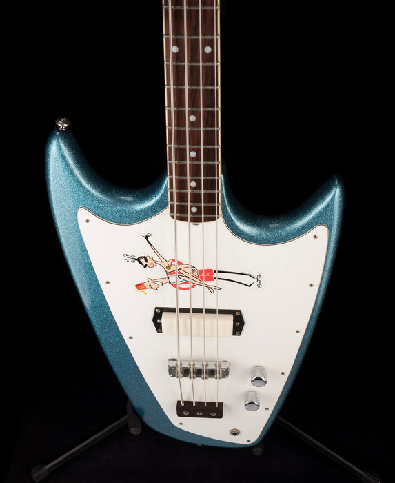 Pre Owned Hallmark by Shade Swept-Wing Reissue Bass Blue Sparkle With OHSC