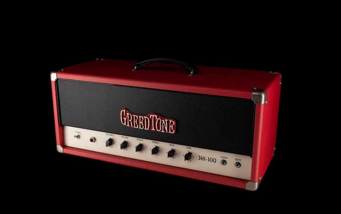 Pre-Owned Greedtone JHI-100 EL34 Tube Head and Matching RG 212 Cabinet