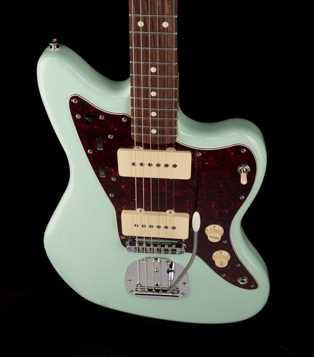 Used Fender Vintera '60s Jazzmaster Modified Surf Green with Gig Bag
