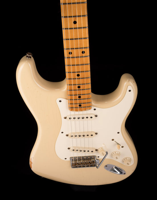 Pre Owned 2009 Fender Custom Shop ‘56 Relic Stratocaster Desert Sand Maple Neck With OHSC