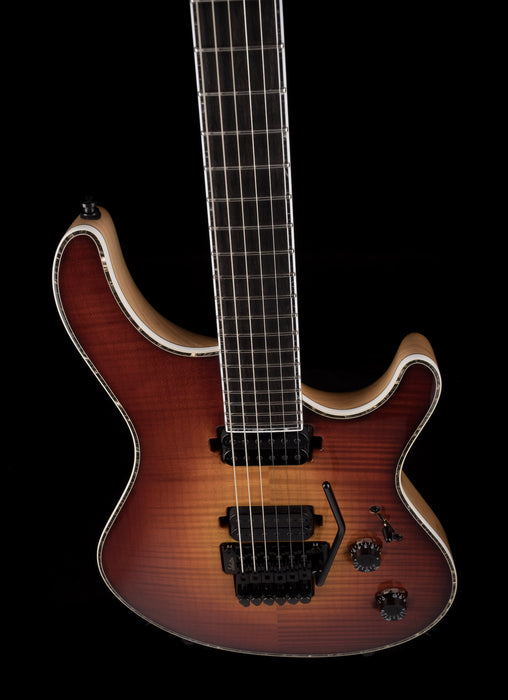 Mayones Regius Pro 6 Natural Fade 3 Tone Sunburst Electric Guitar