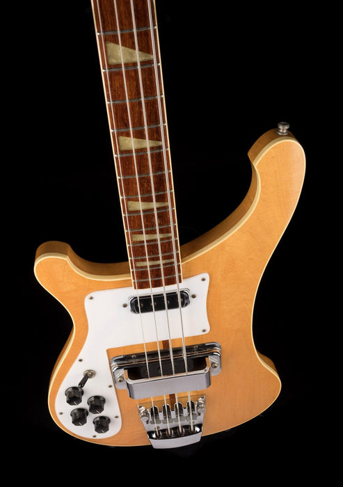 Pre Owned 1974 Rickenbacker 4001 Bass Maple Glo With HSC - Duffy Snowhill