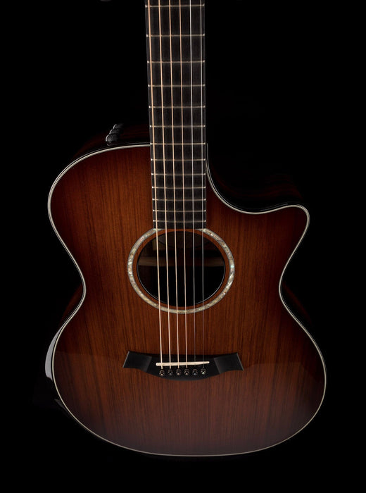 Used Taylor Custom Grand Auditorium Sinker Redwood And Macassar Ebony with OHSC