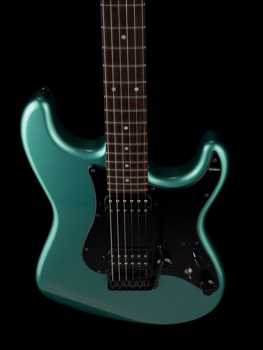 Used Fender Boxer Series Stratocaster HH Sherwood Green Metallic Electric Guitar With Gig Bag