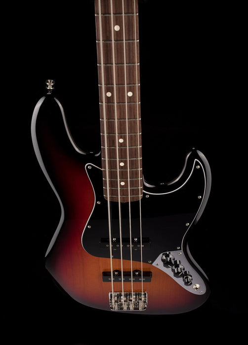 Used 2019 Fender American Performer Jazz Bass 3-Tone Sunburst with Case