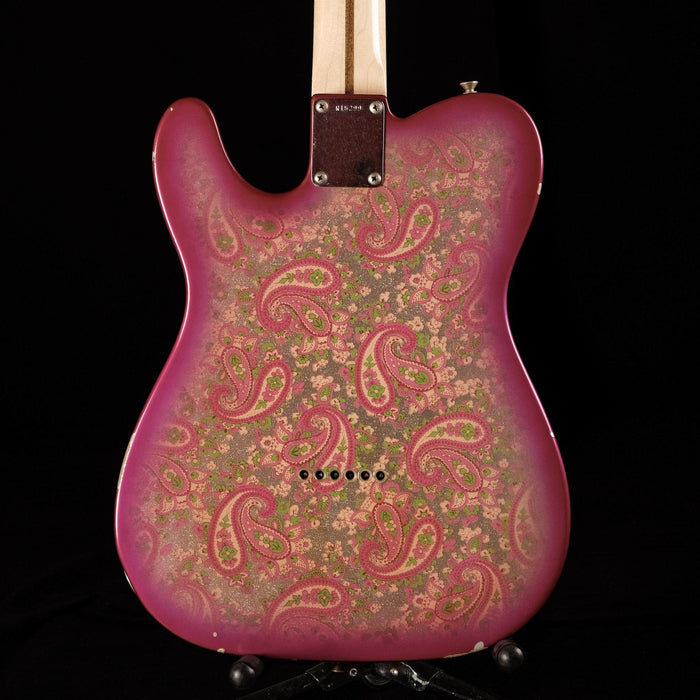 Pre-Owned 2004 Fender Custom Shop Relic '69 Pink Paisley Telecaster With OHSC