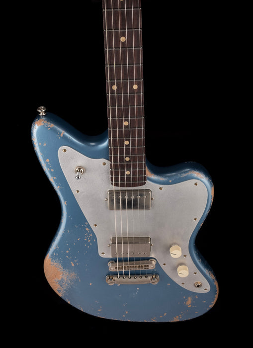 Fano Oltre Series JM6 Heavy Distress Pelham Blue with Gig Bag