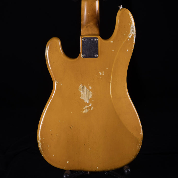 Fender Custom Shop Masterbuilt Vincent Van Trigt 1963 Precision Bass Heavy Relic Aged Olympic White With Case