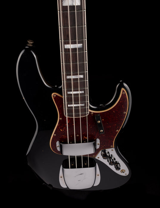 Fender Custom Shop 1966 Jazz Bass Journeyman Relic Black With Case
