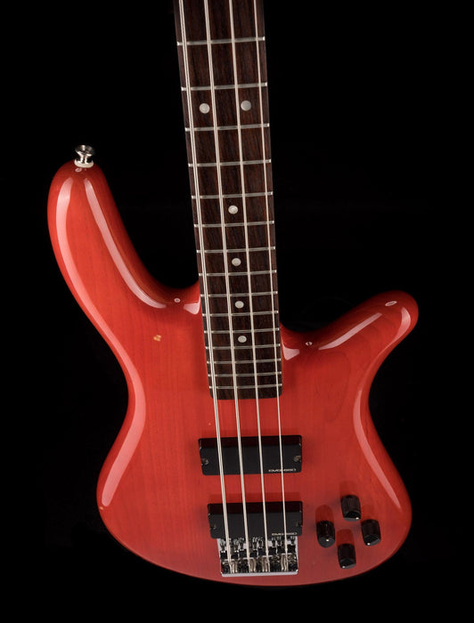 Used Spector NS-2002B Bass Trans Red with Gig Bag