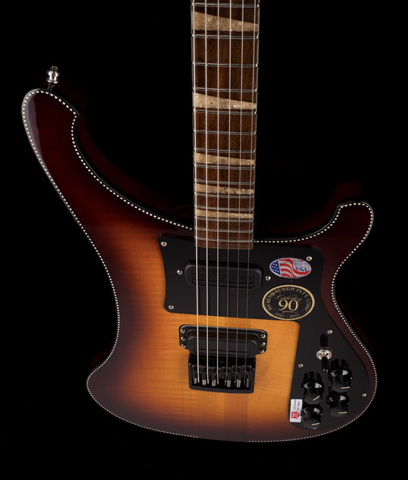 Rickenbacker Limited Edition 90th Anniversary 480XC TBG TobaccoGlo Guitar In Stock!!