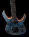Mayones Duvell Elite Pro 6 String 27" Baritone Satine Trans Aquamarine Electric Guitar With Case
