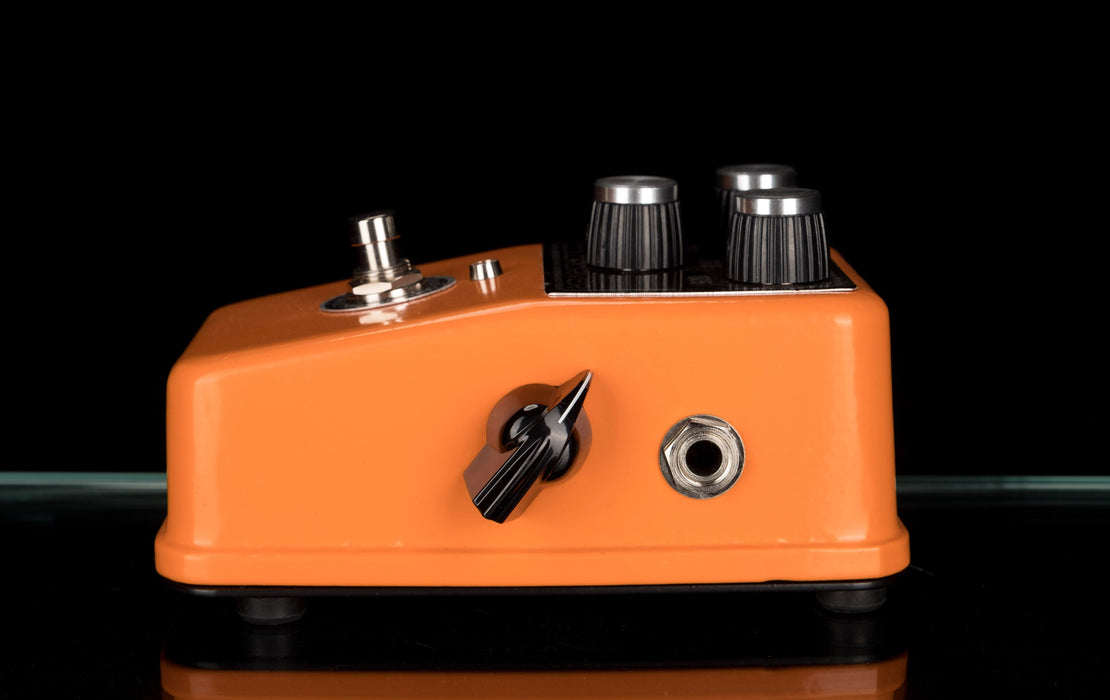 Tru-Fi Colordriver 9 Volt Version Overdrive Fuzz Guitar Pedal Orange