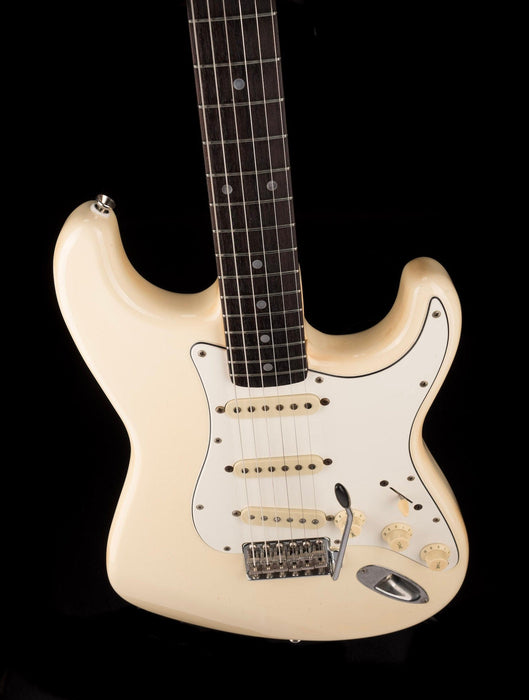 Vintage 1985 Fender ‘72 Reissue ST72-70 Stratocaster MIJ E-Series Olympic White With HSC