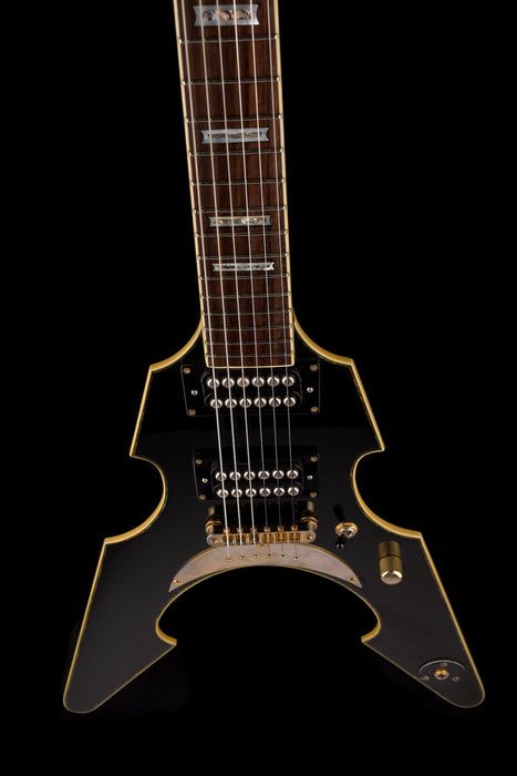 Turser Warlord Flying V Black With Gig Bag