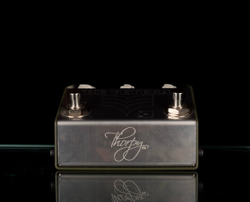 Used Thorpy FX The Veteran (Si) V2 Dual Fuzz Boost Guitar Pedal With Box
