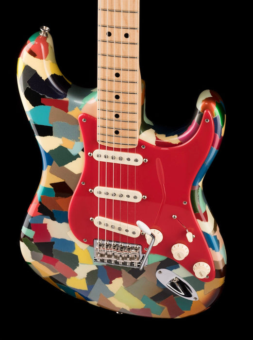 Pre-Owned Fender Custom Shop Masterbuilt Dale Wilson Active Clown Patch Strat Electric Guitar