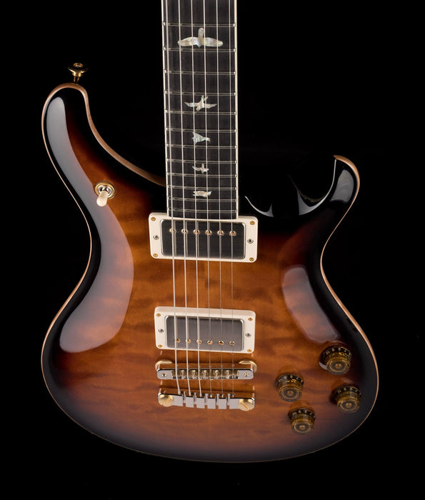 PRS Core McCarty 594 Quilt 10 Top Black Maple Neck Custom Color Solano Burst with Case