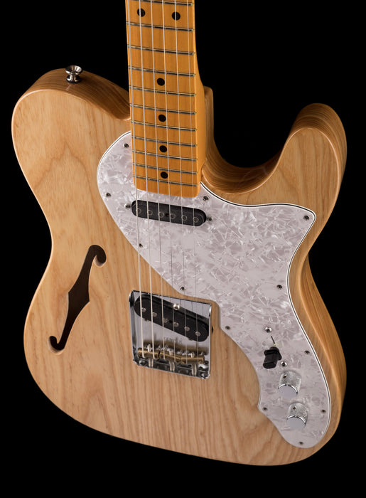 Used '09 Fender FSR Thinskin 1968 Telecaster Thinline Natural W/ OHSC & Upgrades