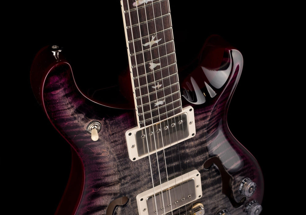 PRS Core McCarty 594 Hollowbody II Custom Color Charcoal Violet Wrap Burst Electric Guitar