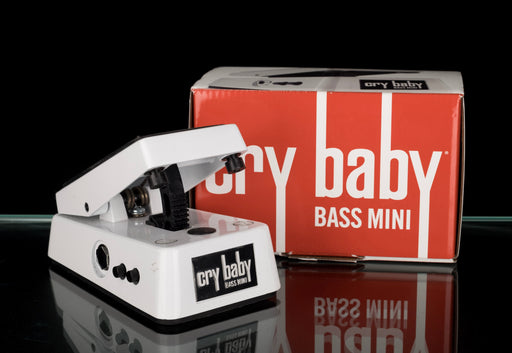 Used Dunlop CBM105Q Cry Baby Mini Bass Wah Pedal With Box