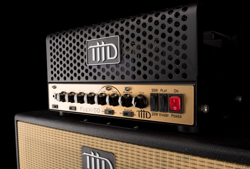Pre Owned THD Flexi 50 Guitar Amp Head With Matching 2x12" Guitar Amp Cabinet