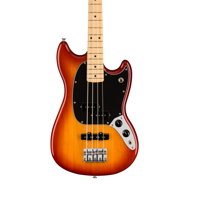 Fender Player Mustang Bass PJ Maple Fingerboard Sienna Sunburst