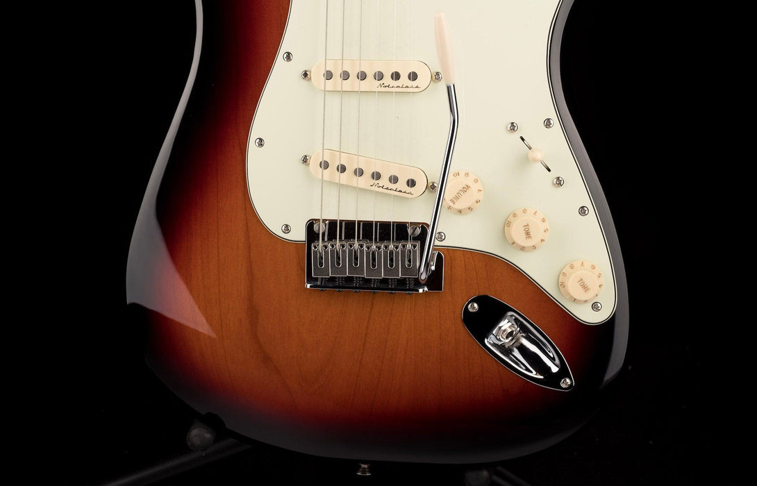 Used Fender Player Plus Stratocaster Maple Fingerboard 3-Color Sunburst with Gig Bag