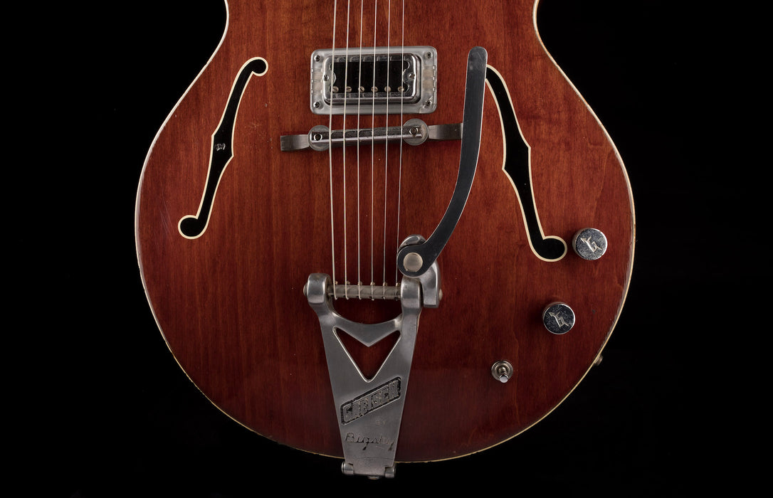 Pre Owned 1966 Gretsch 6119 Chet Atkins Tennessean Walnut Stain With OHSC