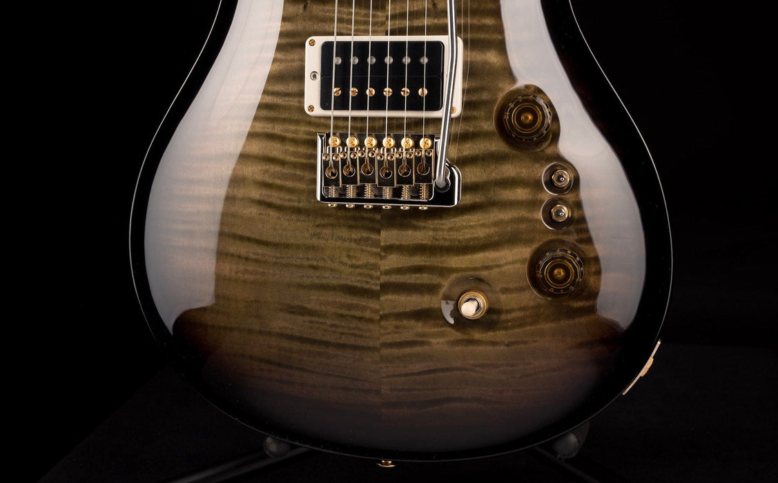PRS Core 35th Anniversary Custom 24 10 Top Custom Color Faded Olive Smokewrap Burst