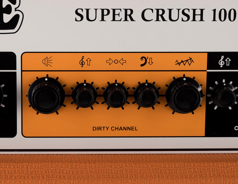 Used Orange Crush Super 100 Orange Guitar Amp Head