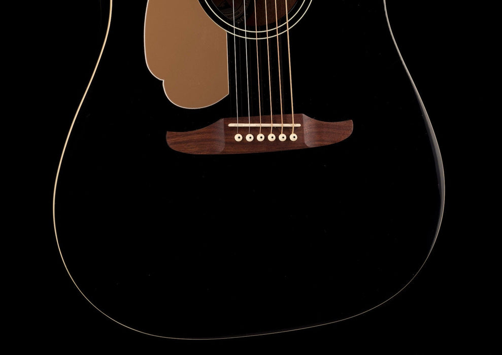 Used Fender Player Redondo Left-Handed Jetty Back Acoustic-Electric w/ Gig Bag