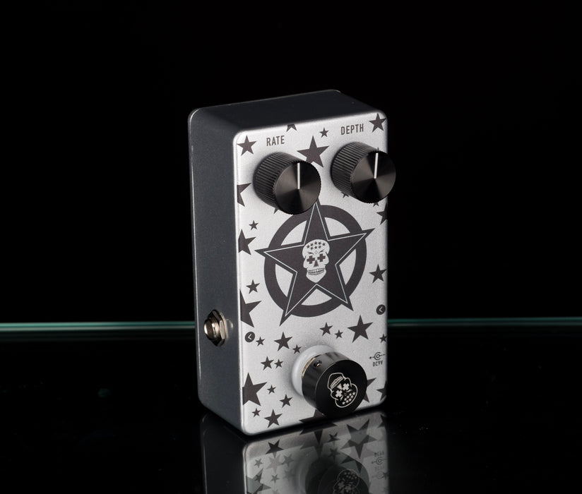 Flattley Guitar Effect Pedals Silver Line Star Fazer Phaser Guitar Pedal