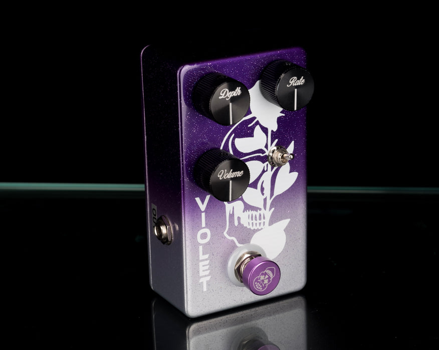 Flattley Guitar Effect Pedals Platinum Series Violet Tremolo Guitar Pedal