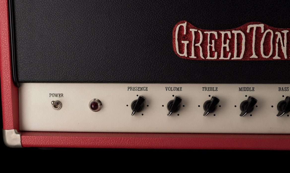 Pre-Owned Greedtone JHI-100 EL34 Tube Head and Matching RG 212 Cabinet