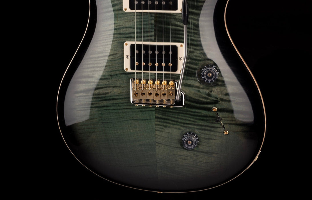PRS Core Custom 24 Pattern Thin 10 Top Custom Color Trampas Green Smokeburst with Case