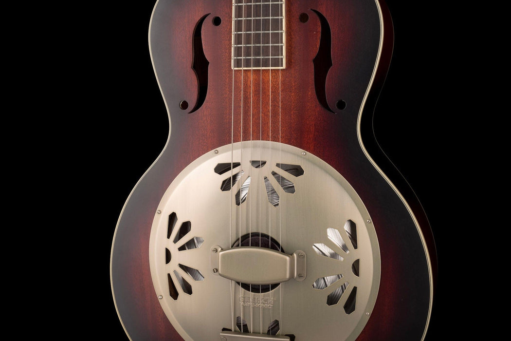 Used Gretsch G9241 Alligator Acoustic-Electric Resonator 2-Tone Sunburst with Case
