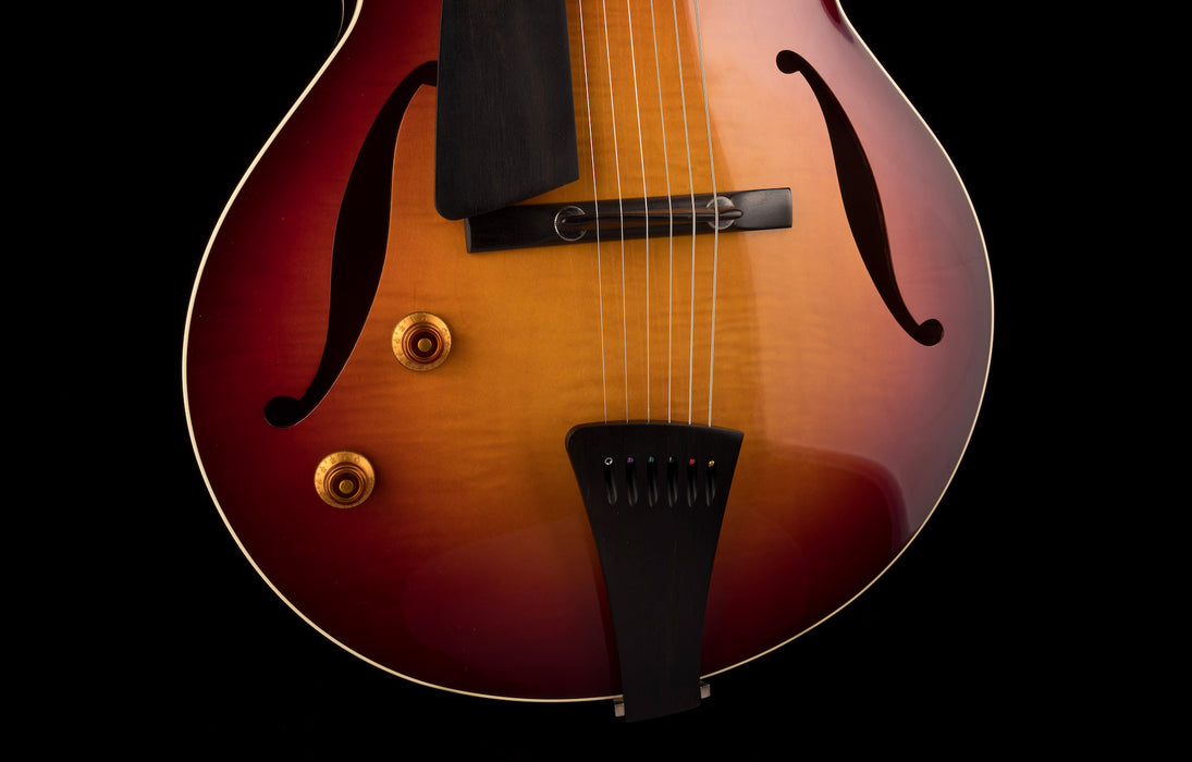 Pre Owned 2013 Collings Eastside LC Archtop Left-Handed Sunburst With Case