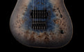 Mayones Duvell Elite 6 Galaxy Eye Blue Satine Electric Guitar With Case