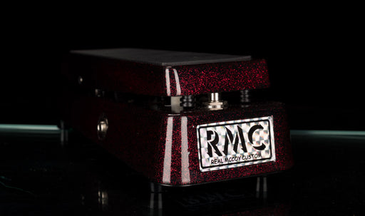 Real McCoy Custom RMC11 Guitar Wah-Wah Effect Pedal Red Sparkle