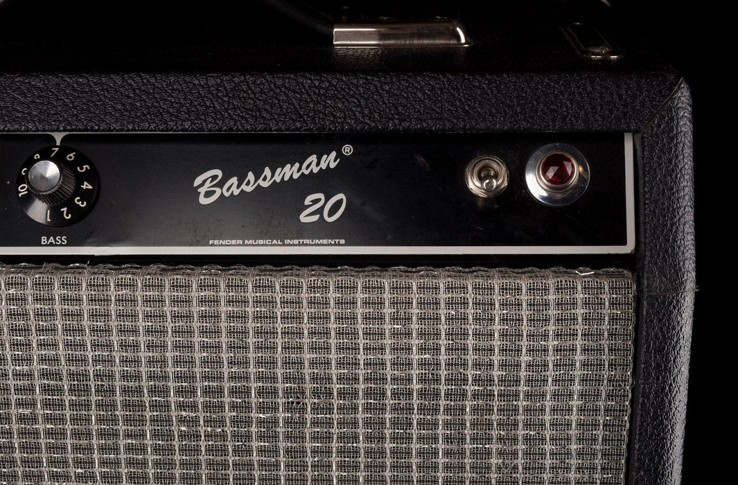 Vintage Rivera Era 1983 Fender Bassman 20 Guitar Amp 1x15" Combo