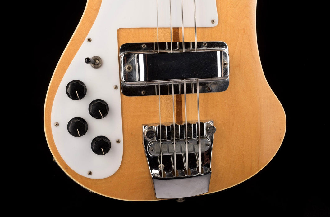 Pre Owned 1974 Rickenbacker 4001 Bass Maple Glo With HSC - Duffy Snowhill
