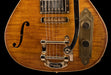 Used Postal Delta Zephyr Flamed Antique Burst Electric Guitar With OHSC
