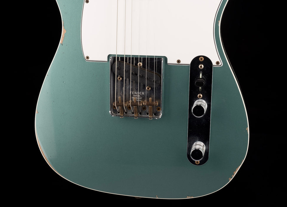 Fender Custom Shop 1965 Telecaster Custom Relic Faded Aged Sherwood Green Metallic