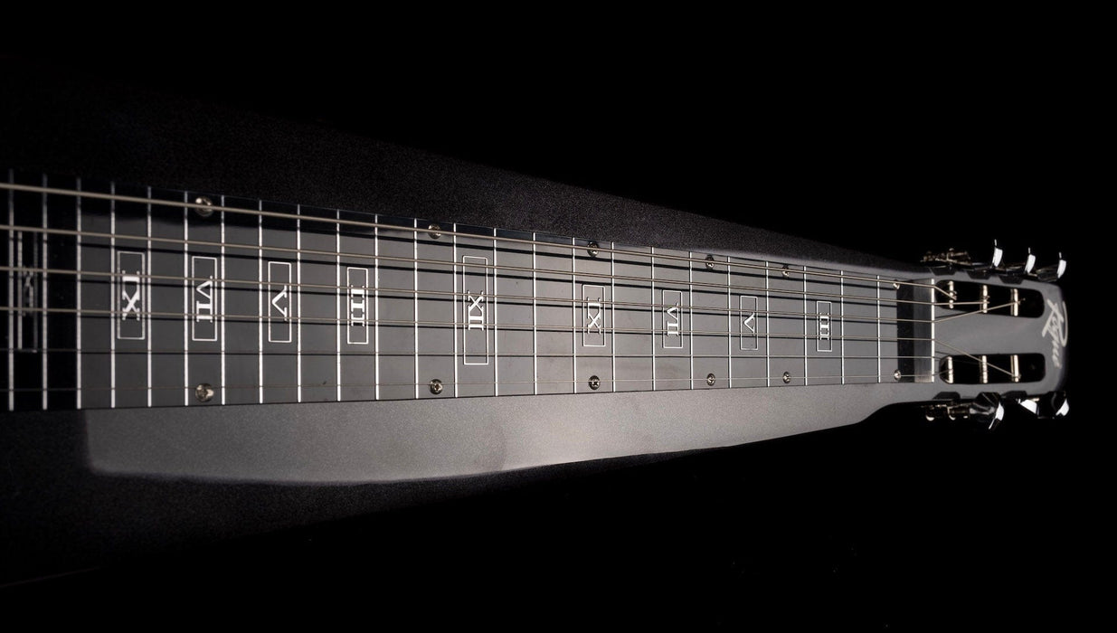 Used Rogue RSL-1 Lap Steel Metallic Black with Legs and Hardshell Case