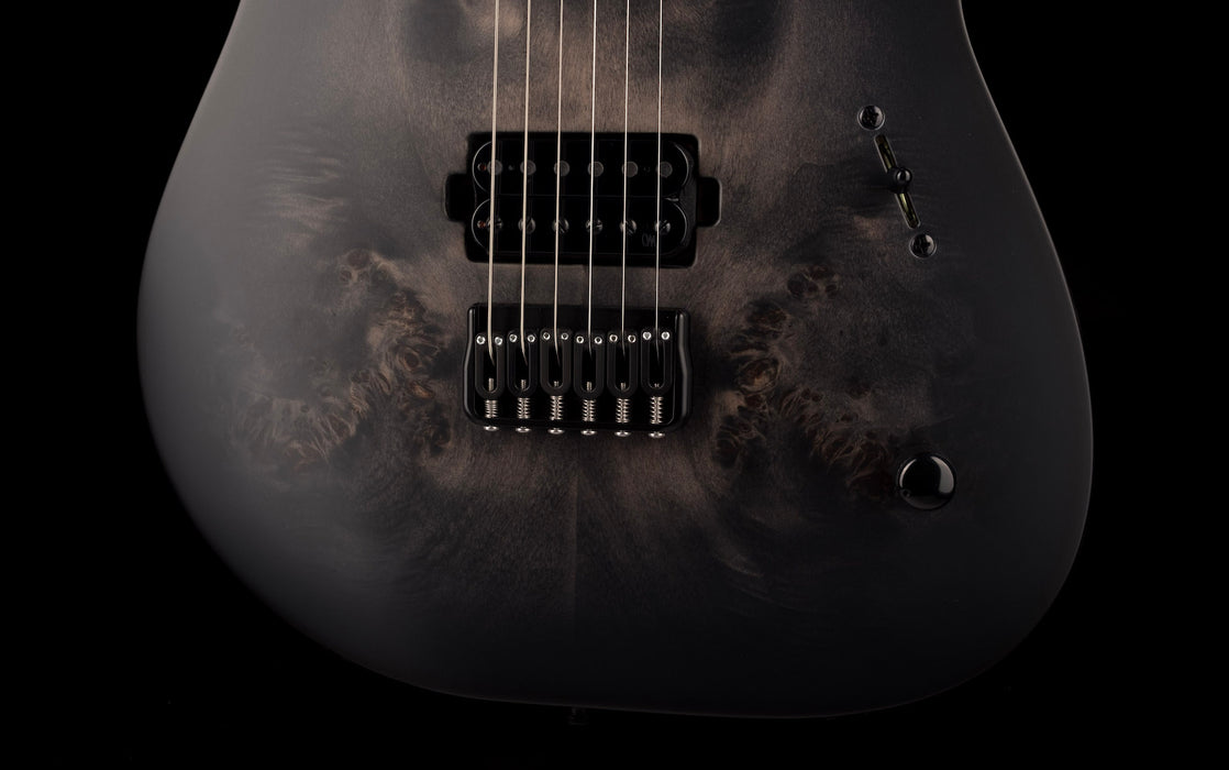 Mayones Duvell Elite 6 Trans Black Burst Electric Guitar With Hybrid Soft Case