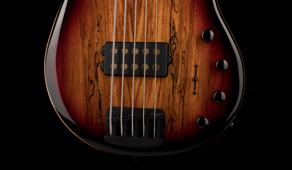 Ernie Ball Music Man 35th Anniversary StingRay 5 Spalted Sunburst