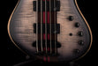 Mayones Patriot Flame Top 5 String Bass Guitar Transparent Jeans Black 2-Tone Burst