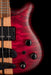 Mayones Cali4 Quilt Maple Top Custom Color Trans Red Matt Finish 